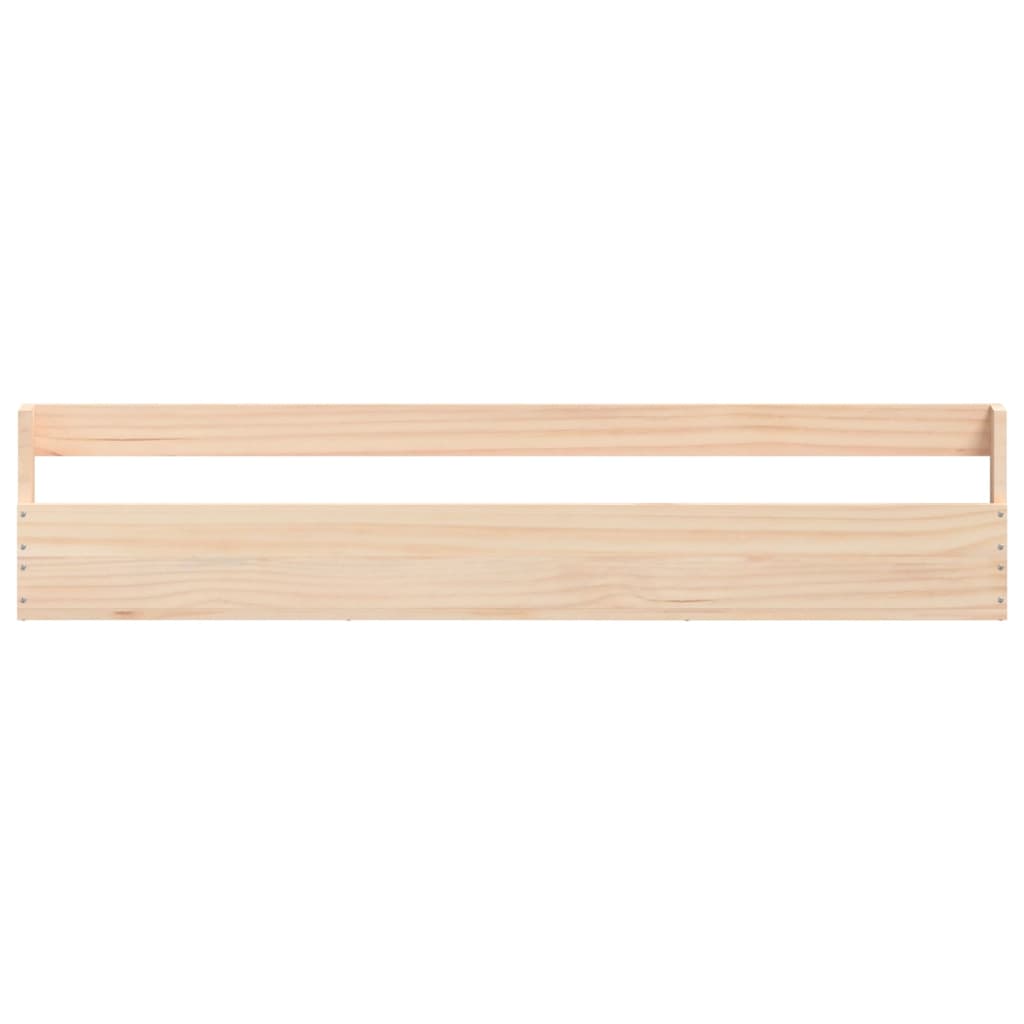Prie sienos montuojamos batų lentynos, 2vnt., 110x9x23cm, pušis