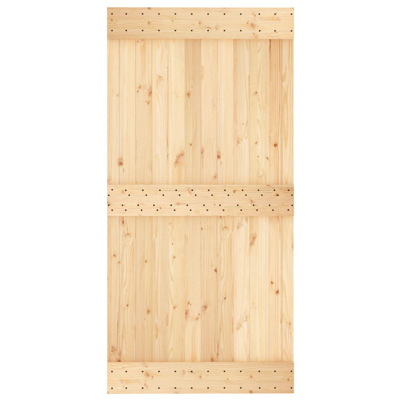 Duris NARVIK Natūrali 100 x 210 cm Kietos pušies medžio durys
