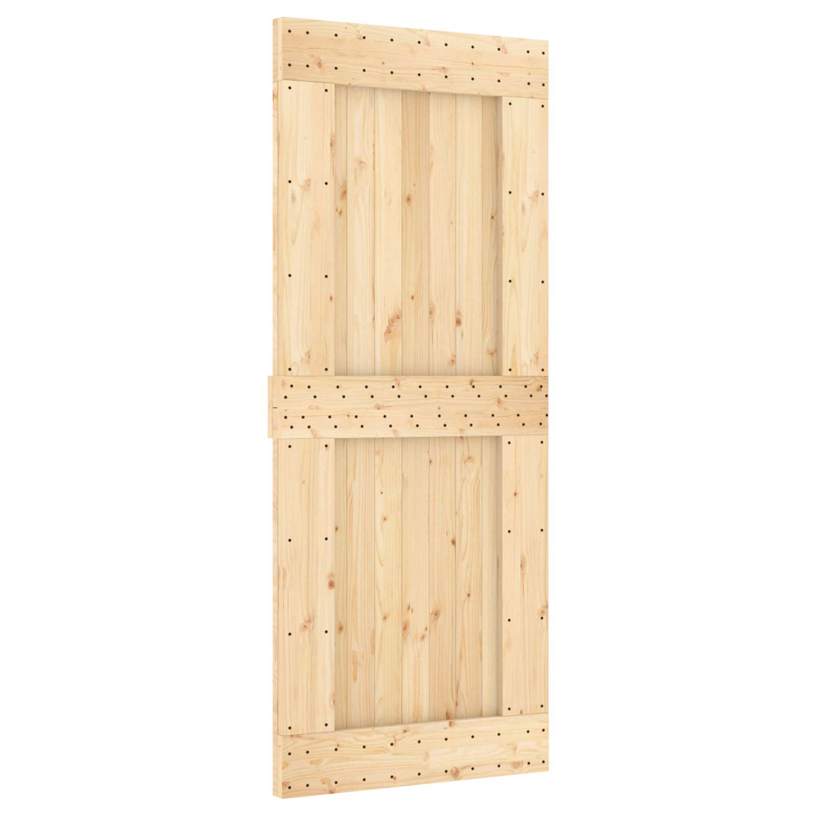 Durvis NARVIK dabīga, 85 x 210 cm, masīvas priedes koka durvis