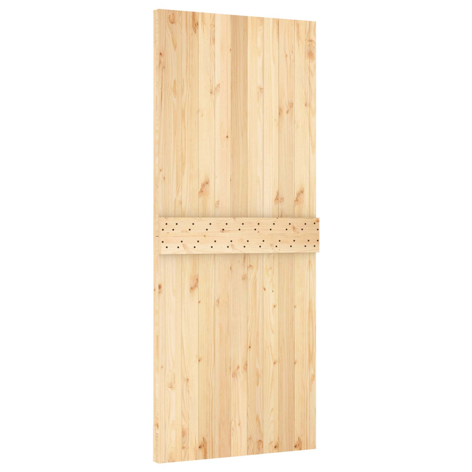 Durvis NARVIK dabīga, 85 x 210 cm, masīvas priedes koka durvis