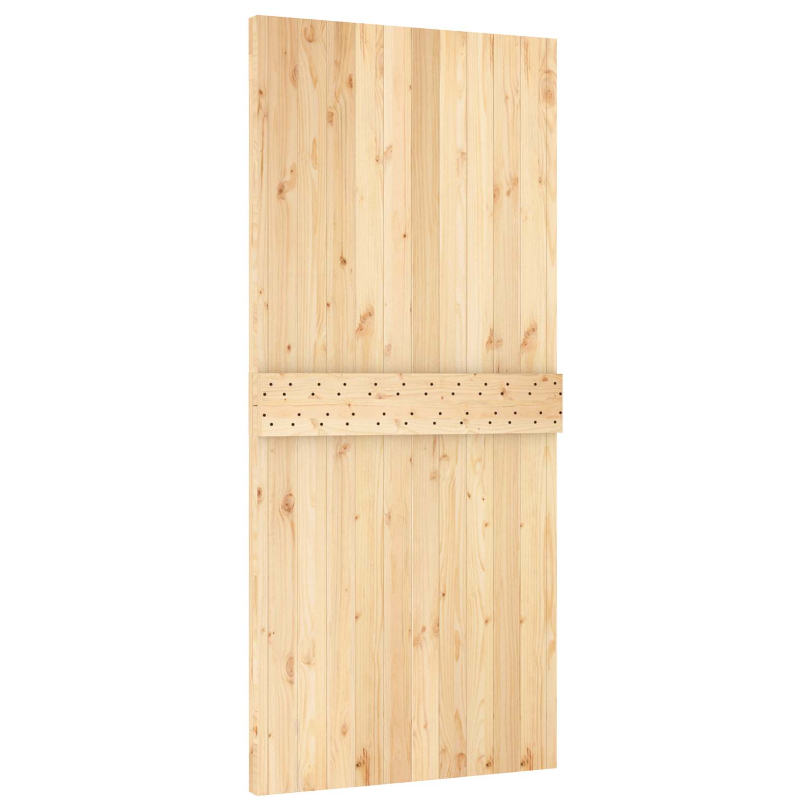 NARVIK Natural Door 95 x 210 cm Solid Pine Wood Door