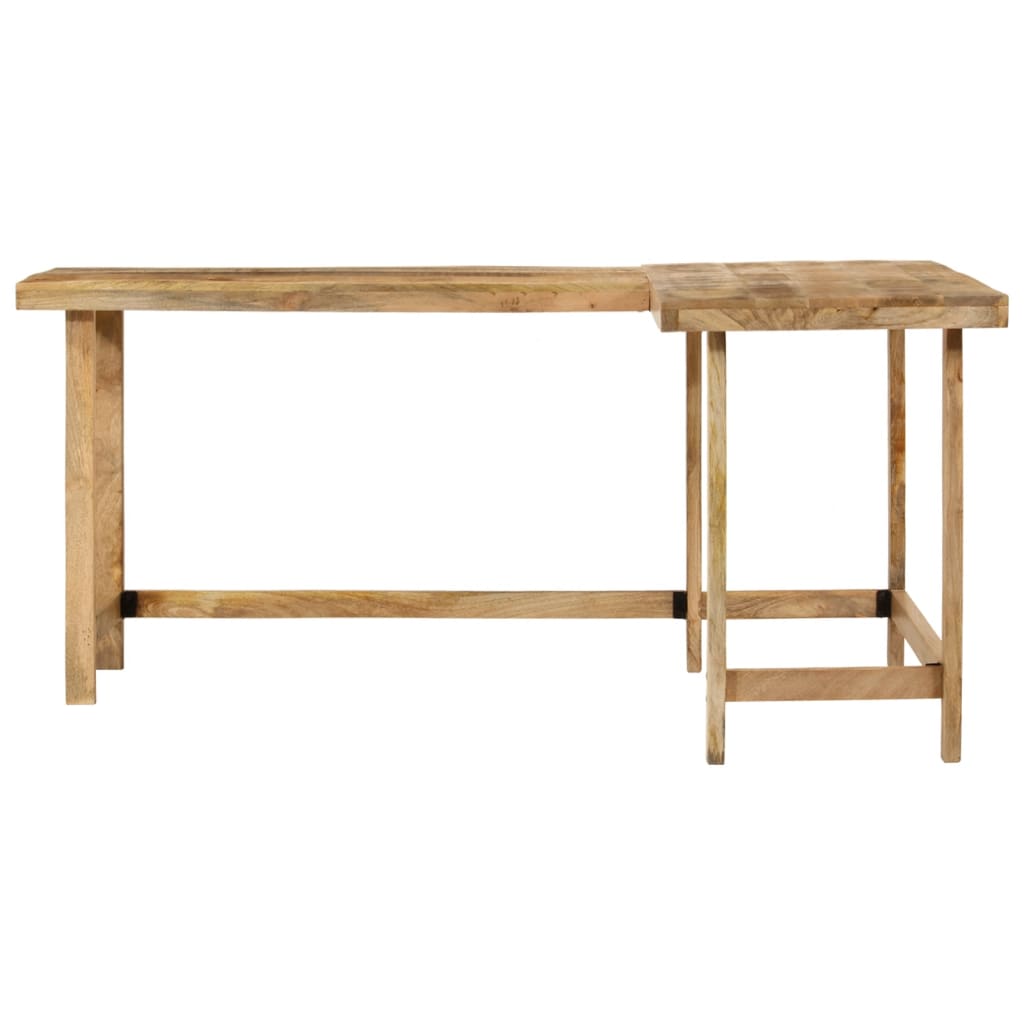 Rašomasis stalas 165x110x75 cm Masyvo medžio mango