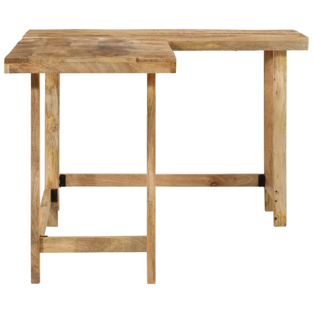 Rašomasis stalas 165x110x75 cm Masyvo medžio mango