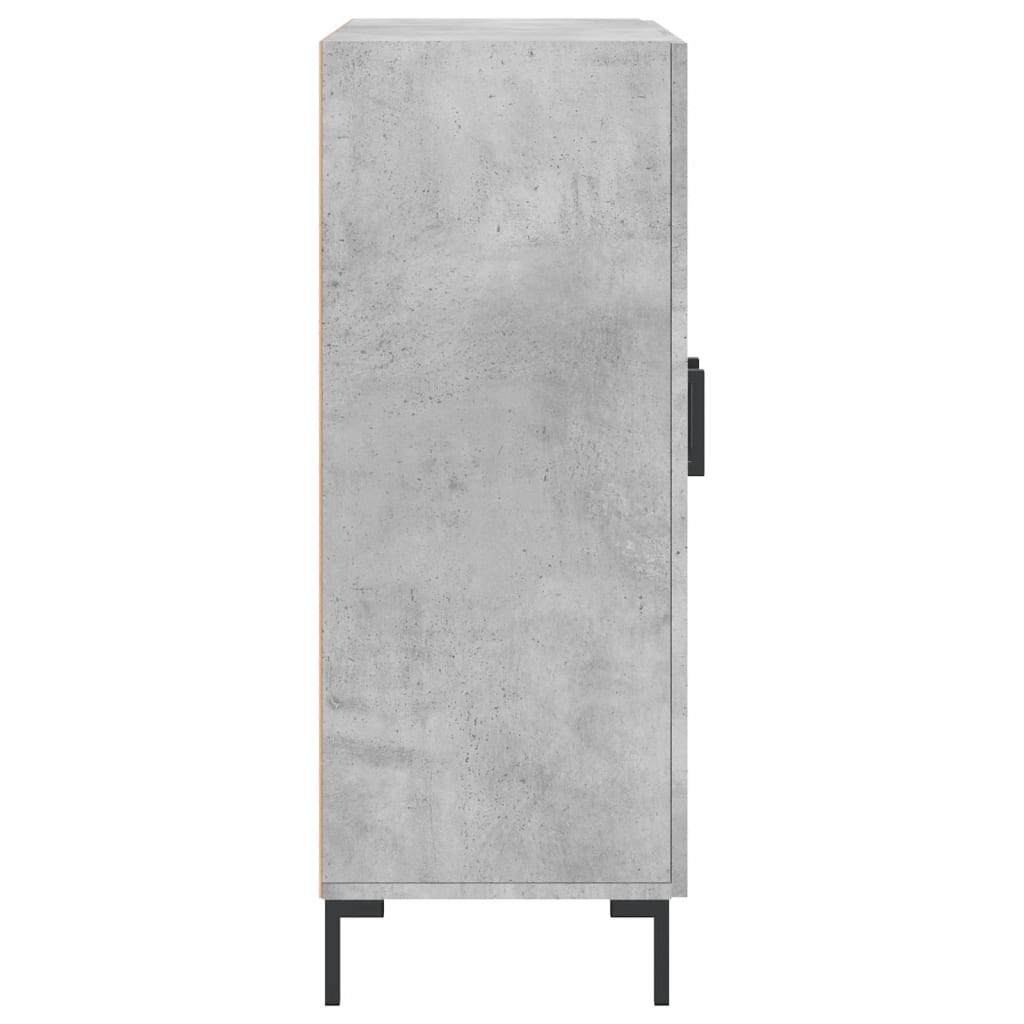 Sideboard, concrete gray, 69.5x34x90cm, engineered wood