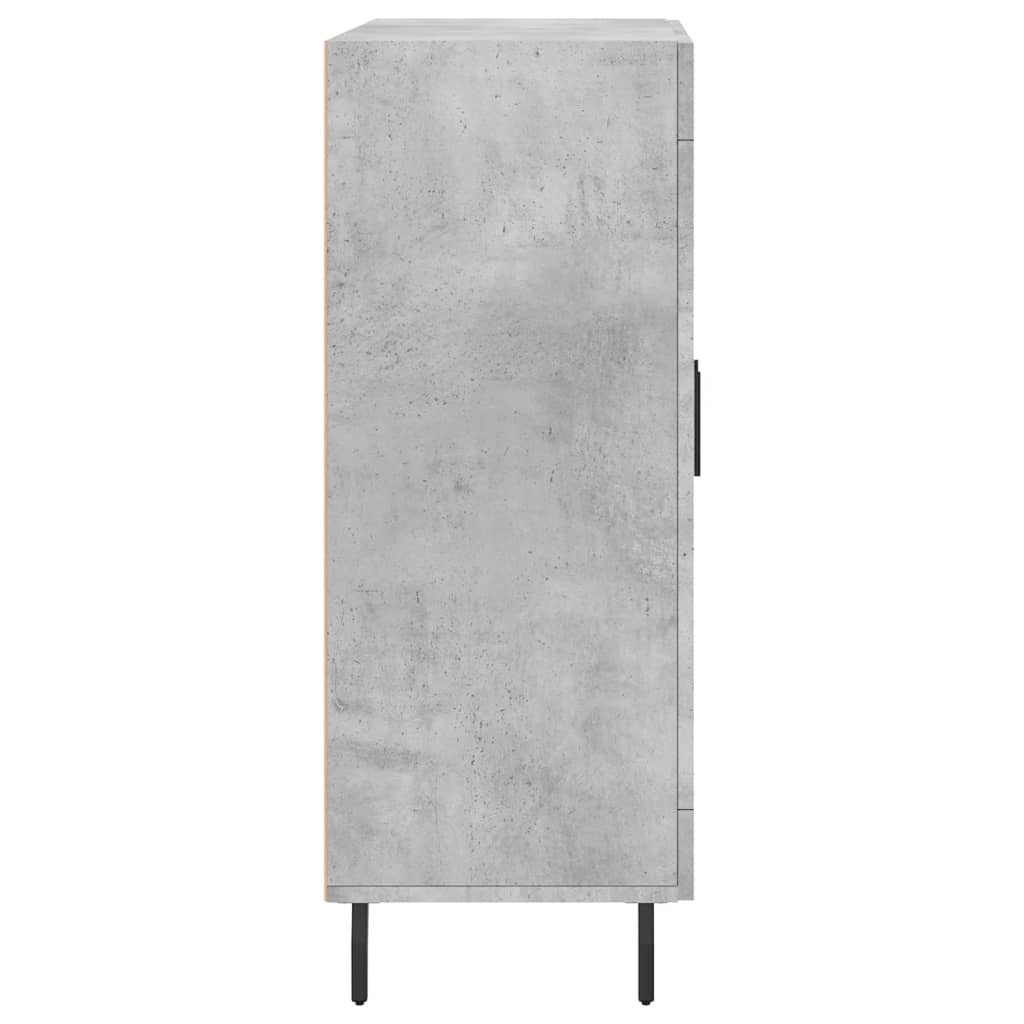Sideboard, concrete gray, 69.5x34x90cm, engineered wood
