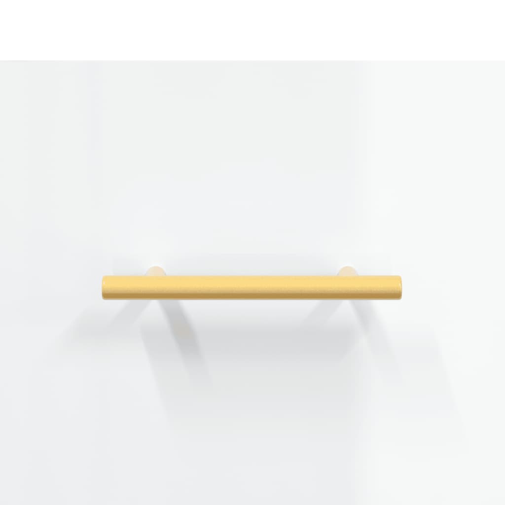 Side cabinet, white, 34.5x34x90cm, engineered wood, high gloss