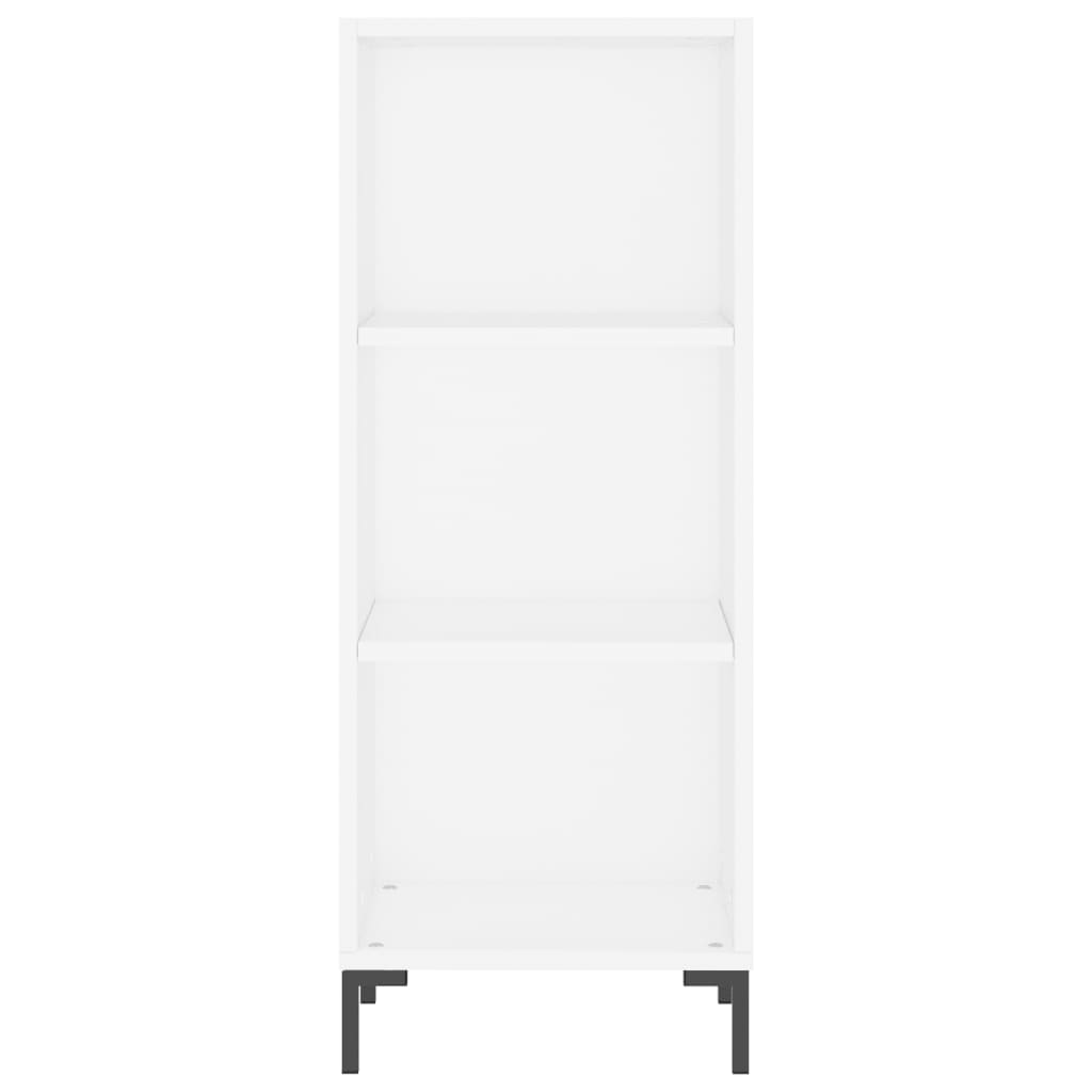 Sideboard, white, 34.5x32.5x90cm, engineered wood