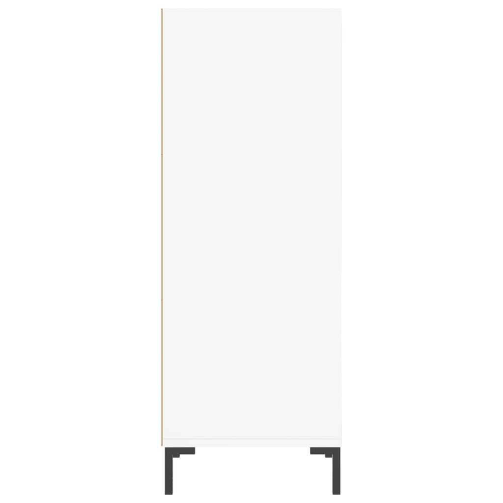 Sideboard, white, 34.5x32.5x90cm, engineered wood