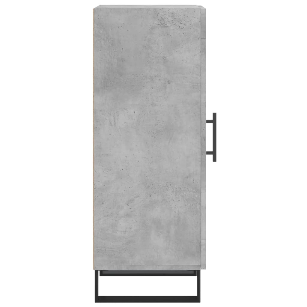 Sideboard, concrete gray, 34.5x34x90cm, engineered wood