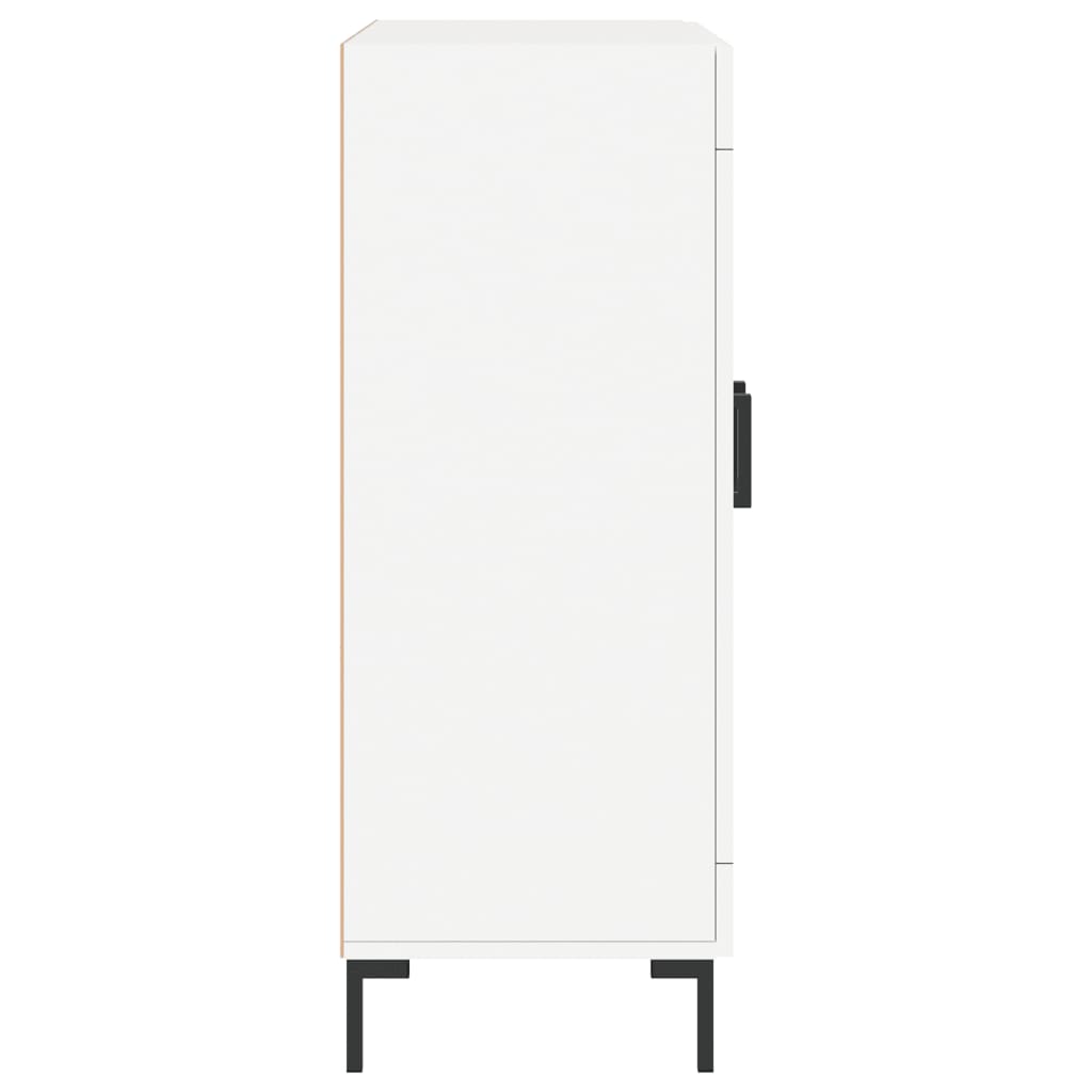 Sideboard, white, 69.5x34x90cm, engineered wood