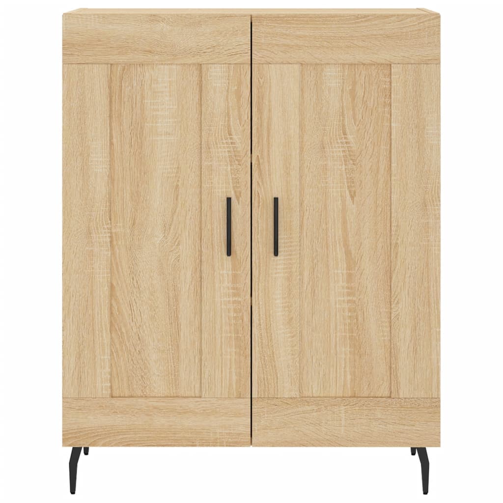Sideboard, Sonoma oak, 69.5x34x90cm, engineered wood