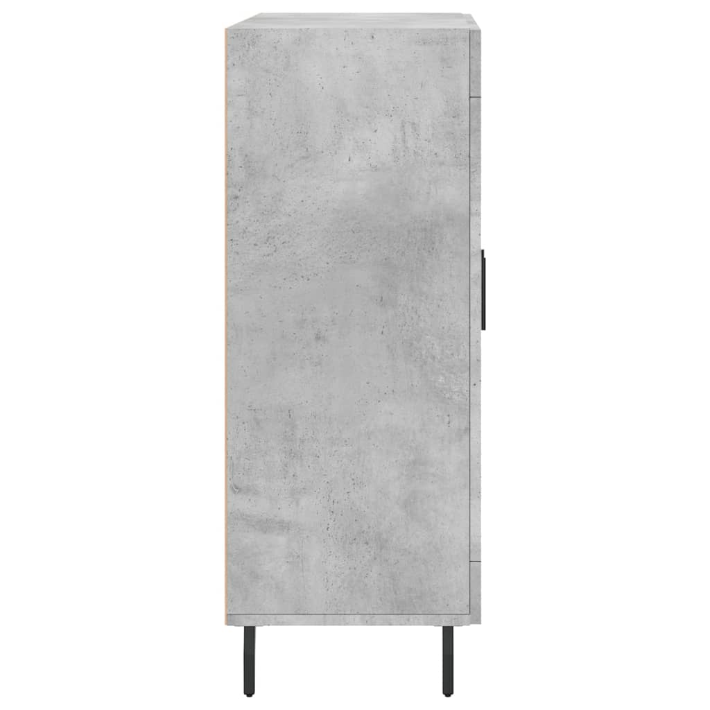 Sideboard, concrete gray, 69.5x34x90cm, engineered wood