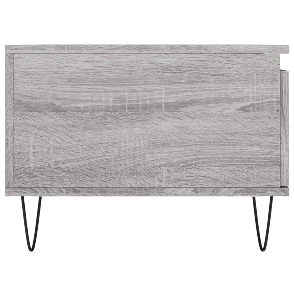 Kafijas galdiņš, pelēks ozols, 90x50x36,5cm, inženierijas koks