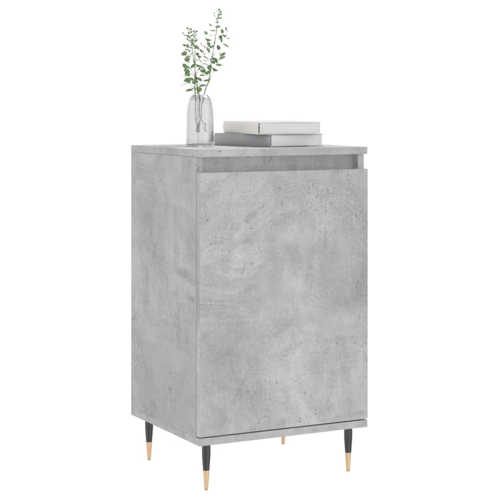 Side cabinet, concrete gray, 40x35x70cm, engineered wood