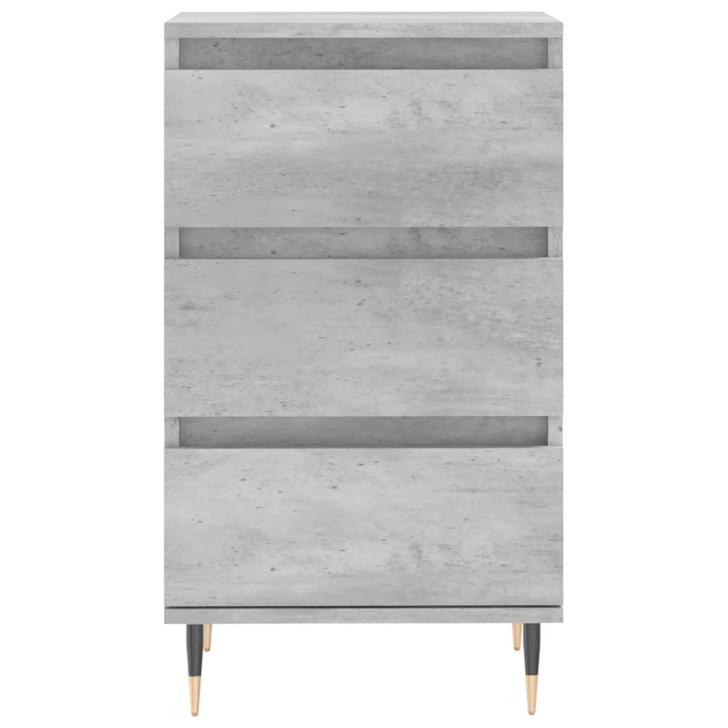 Side cabinet, concrete gray, 40x35x70cm, engineered wood
