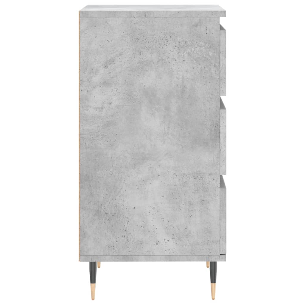 Side cabinet, concrete gray, 40x35x70cm, engineered wood