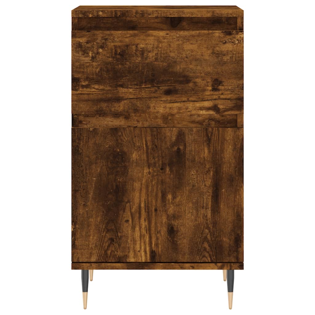 Sideboards, 2 pcs., smoked oak, 40x35x70cm, wood