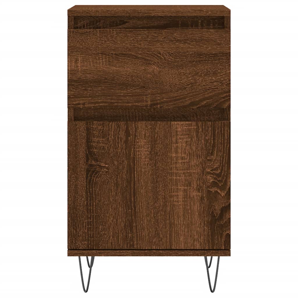 Side cabinets, 2 pcs., brown oak, 40x35x70 cm, wood
