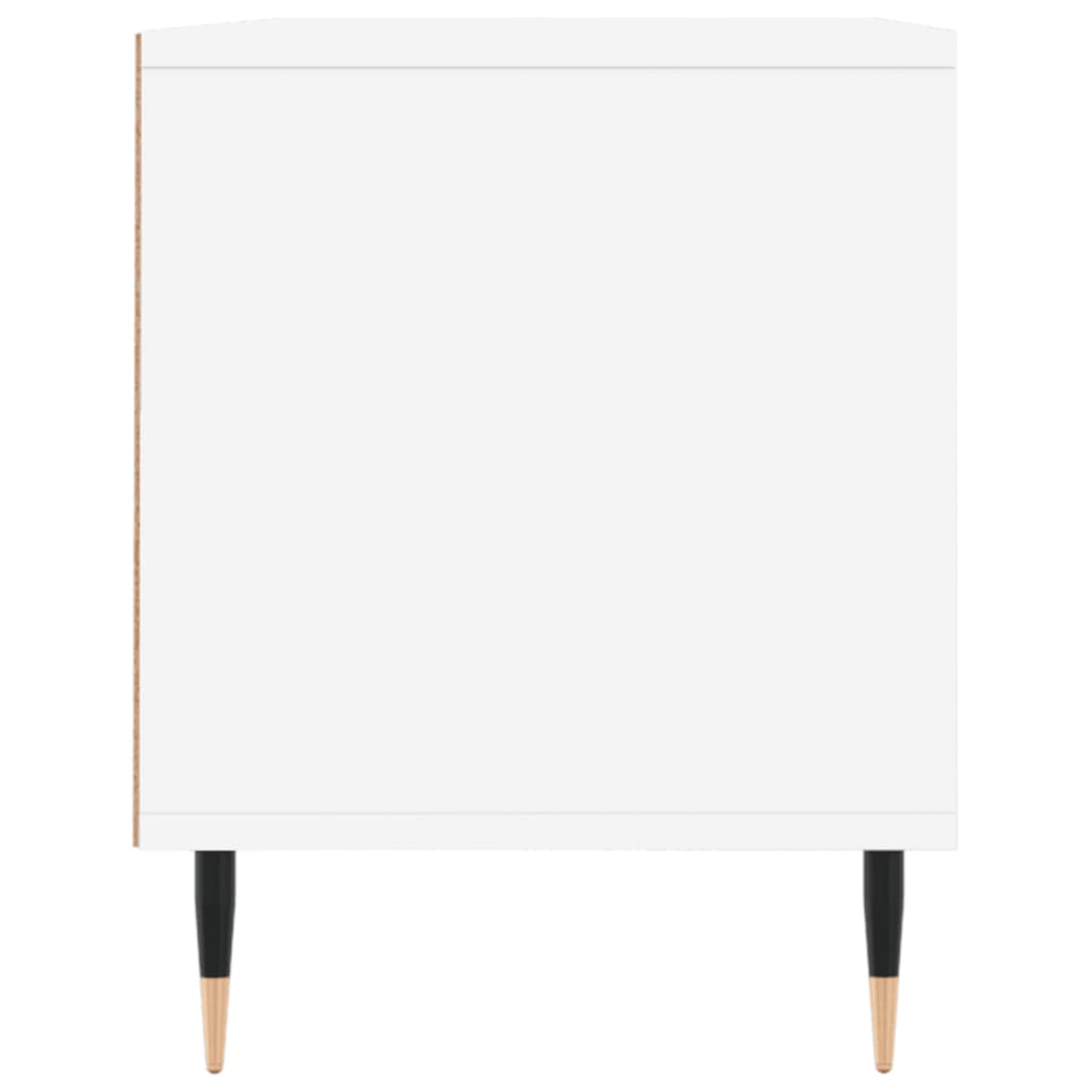 TV stand, white, 100x34.5x44.5cm, wood