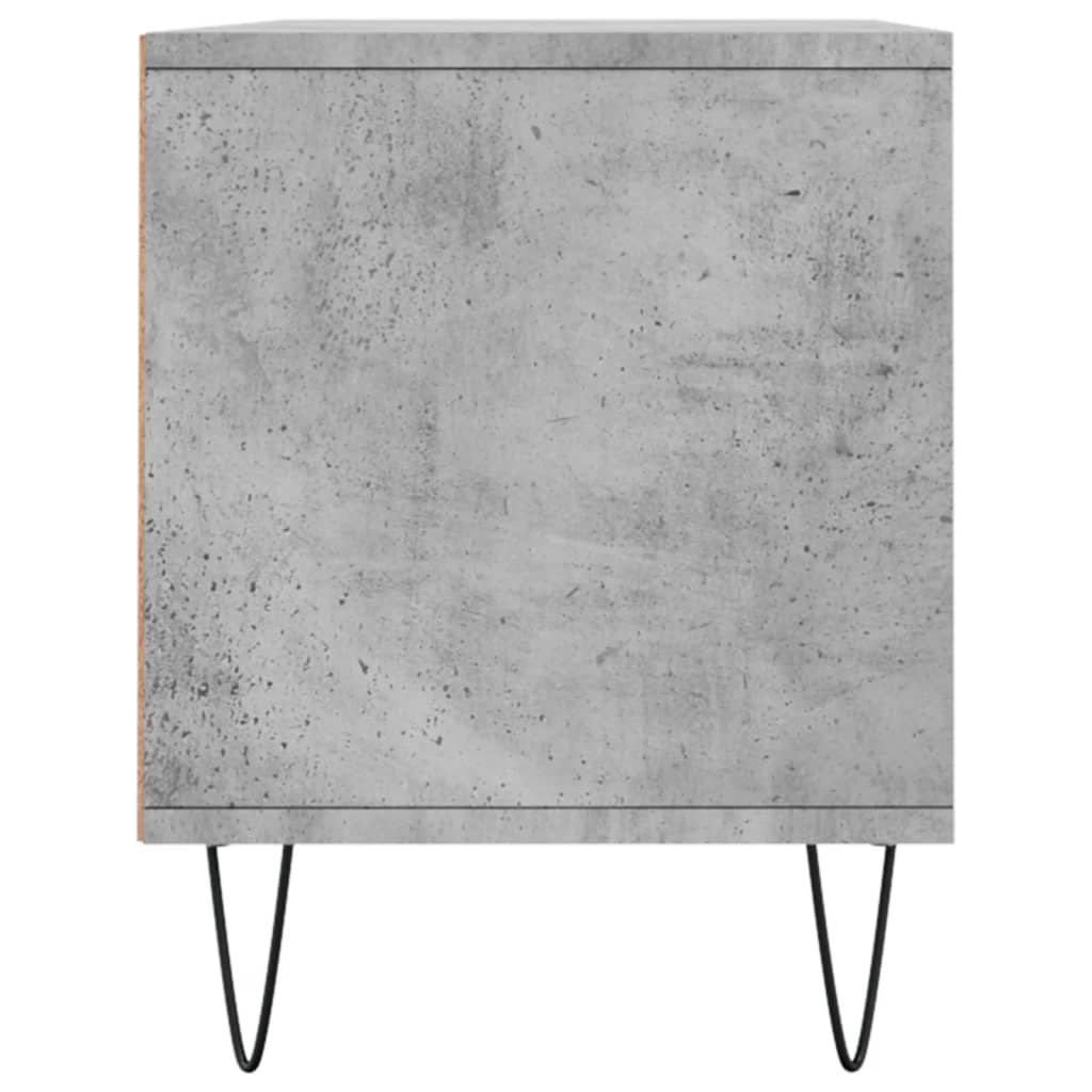 Televizoriaus spintelė, betono pilka, 100x34,5x44,5cm, mediena