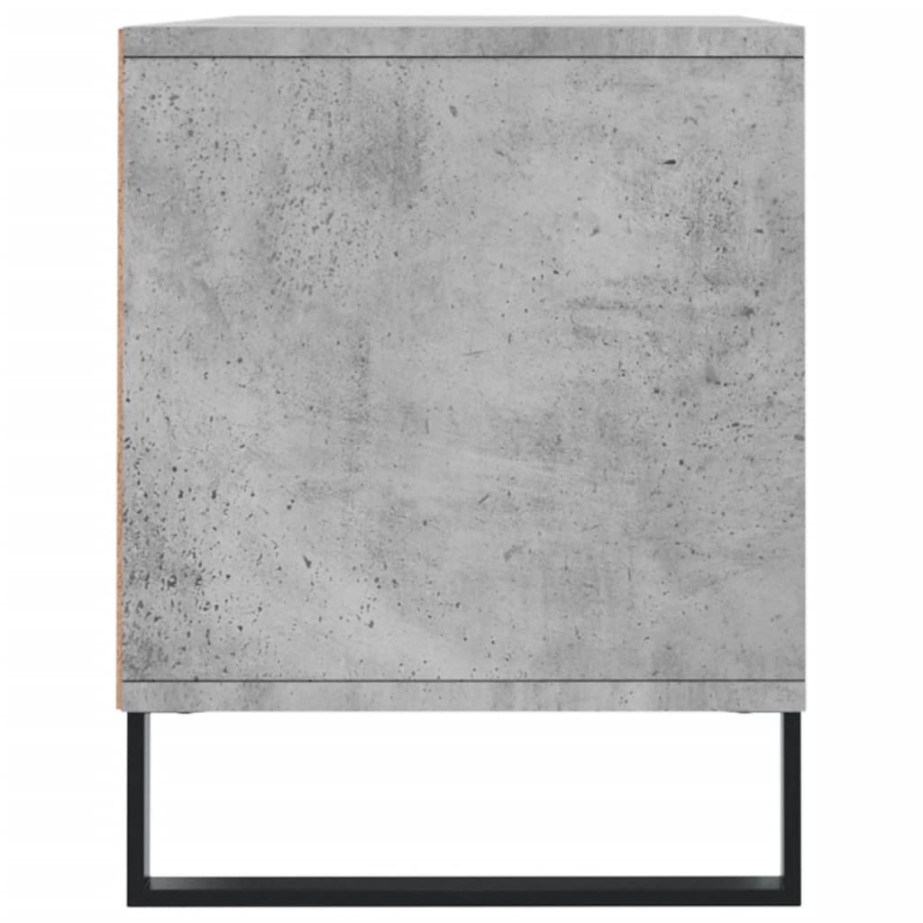 TV cabinet, concrete grey, 100x34.5x44.5cm, wood