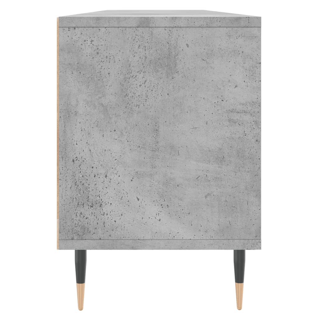 Televizoriaus spintelė, betono pilka, 150x30x44,5cm, mediena