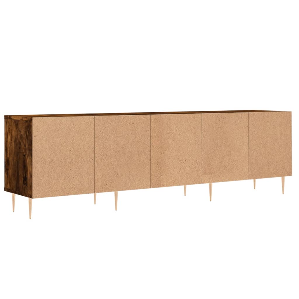 TV cabinet, smoky oak, 150x30x44.5cm, wood