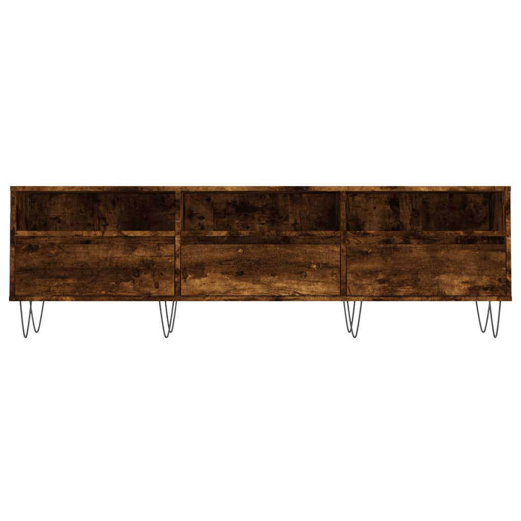 TV cabinet, smoky oak, 150x30x44.5cm, wood