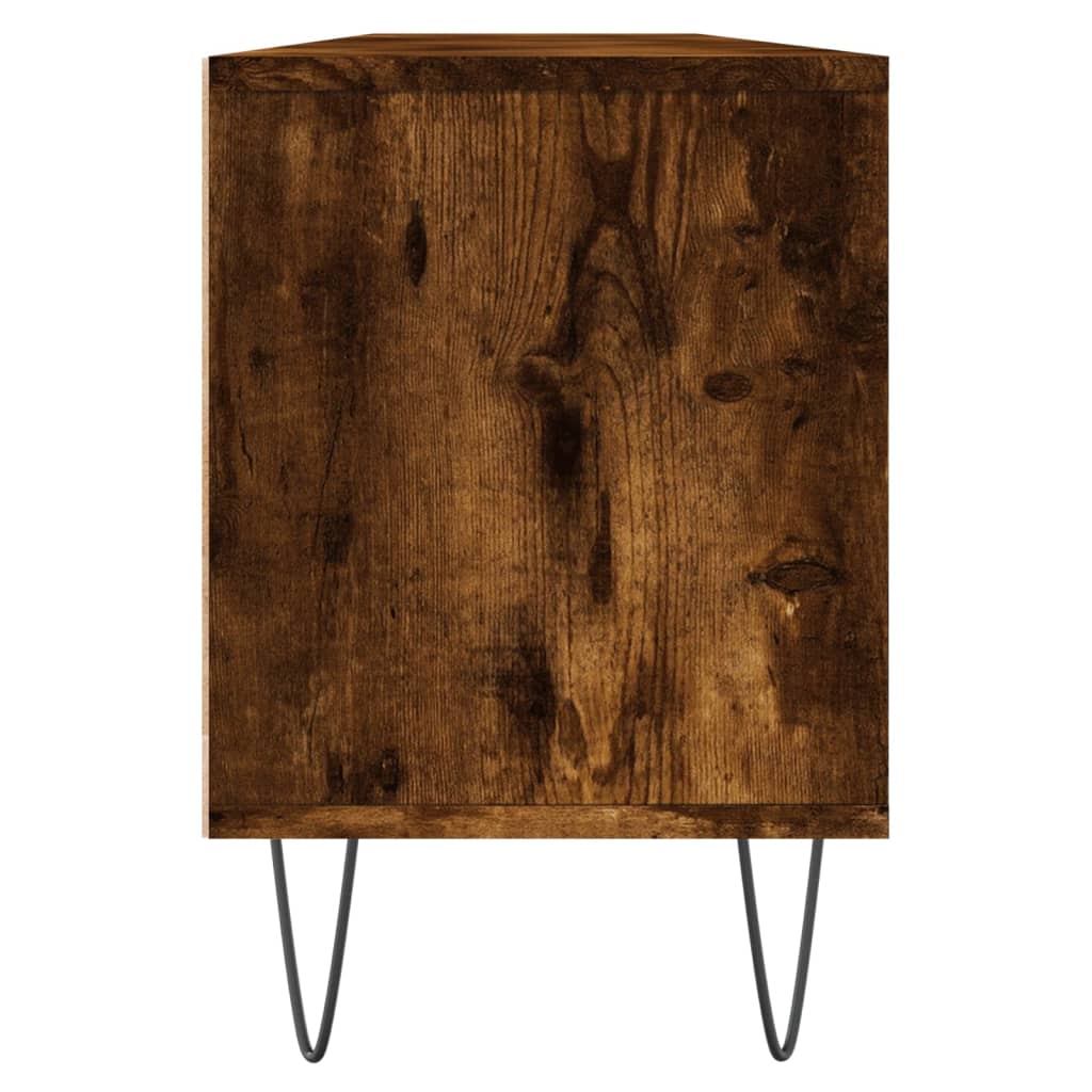 TV cabinet, smoky oak, 150x30x44.5cm, wood