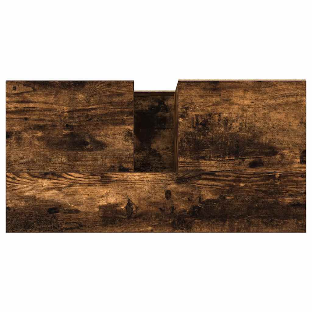 Vonios kambario spintelė, dūminio ąžuolo, 65x33x60cm, mediena
