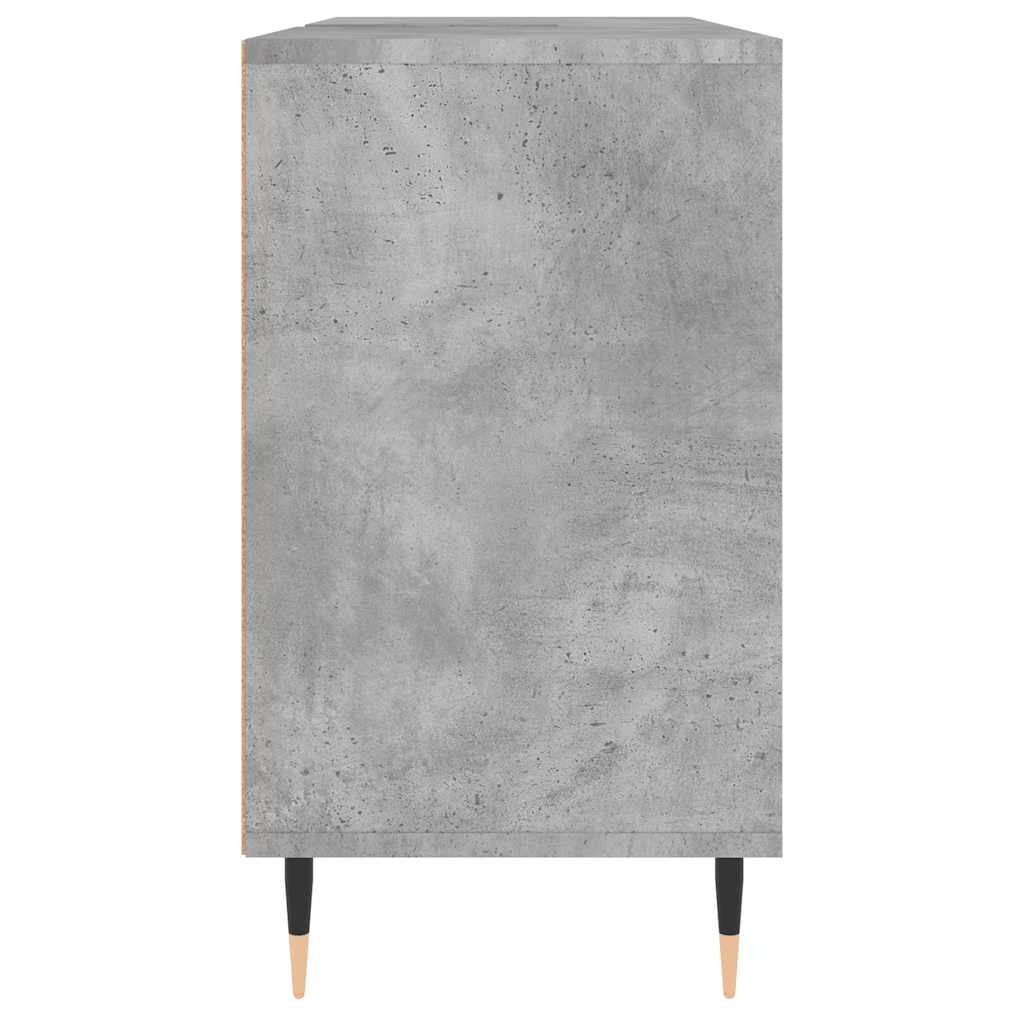 Vonios kambario spintelė, betono pilka, 80x33x60cm, mediena