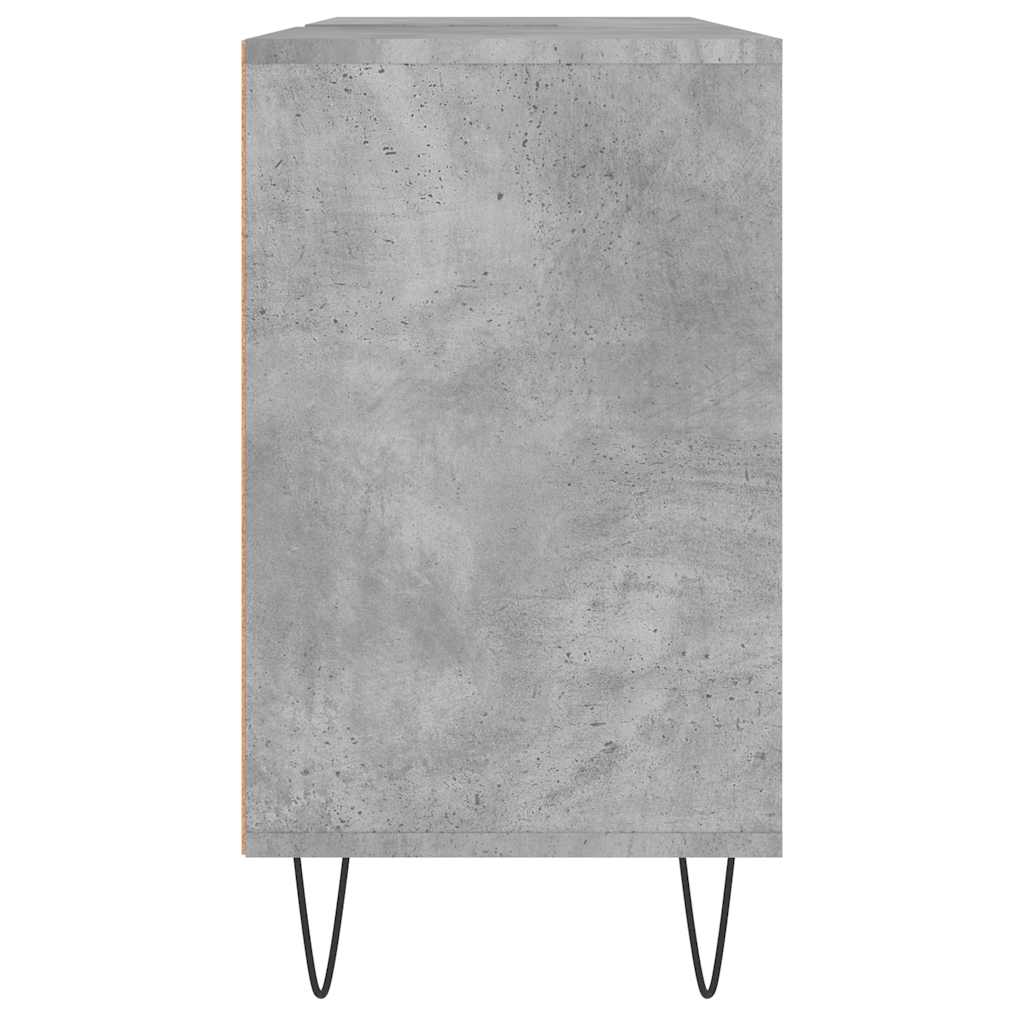 Vonios kambario spintelė, betono pilka, 80x33x60cm, mediena