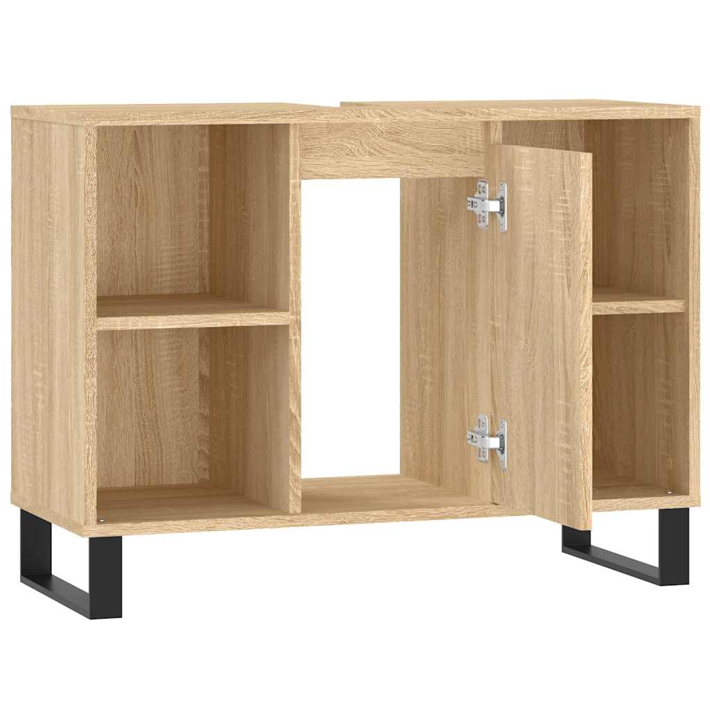 Bathroom cabinet, sonoma oak, 80x33x60cm, wood