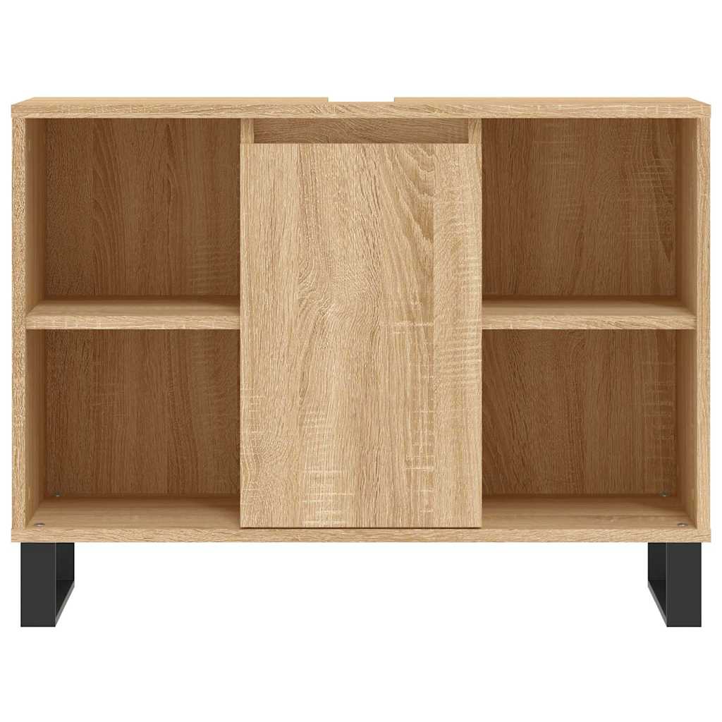 Bathroom cabinet, sonoma oak, 80x33x60cm, wood