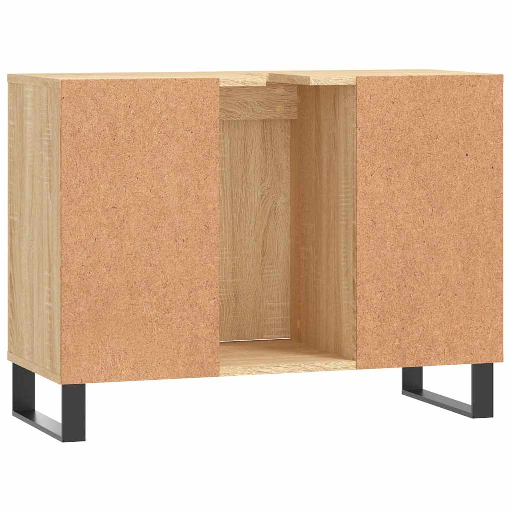 Bathroom cabinet, sonoma oak, 80x33x60cm, wood