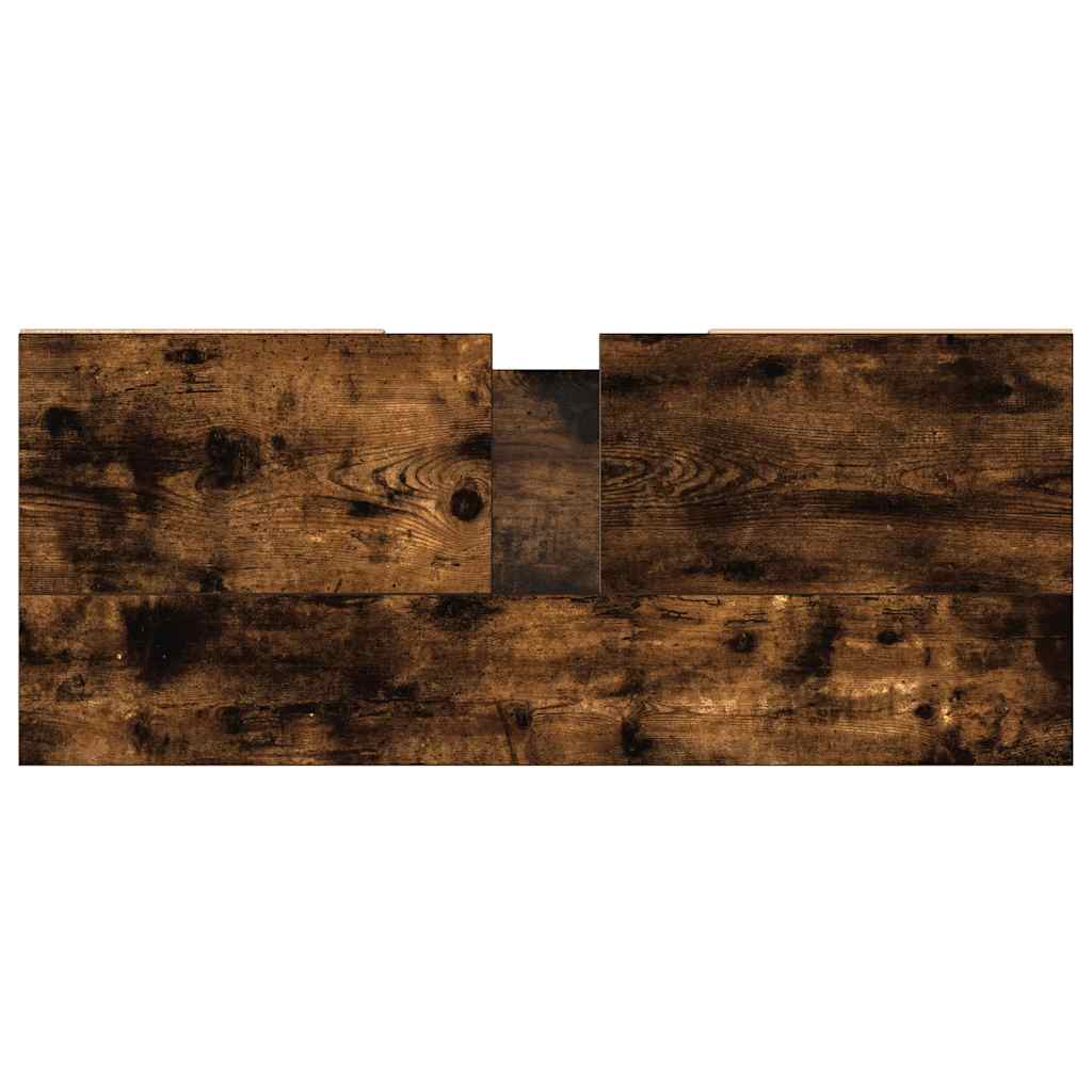 Vonios kambario spintelė, dūminio ąžuolo, 80x33x60cm, mediena