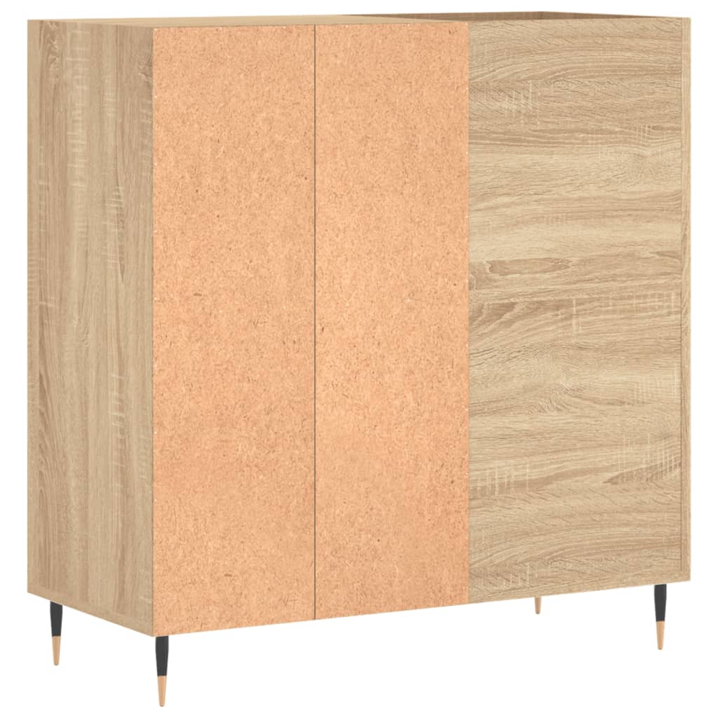 Vinyl record cabinet, oak, 84.5x38x89cm, wood