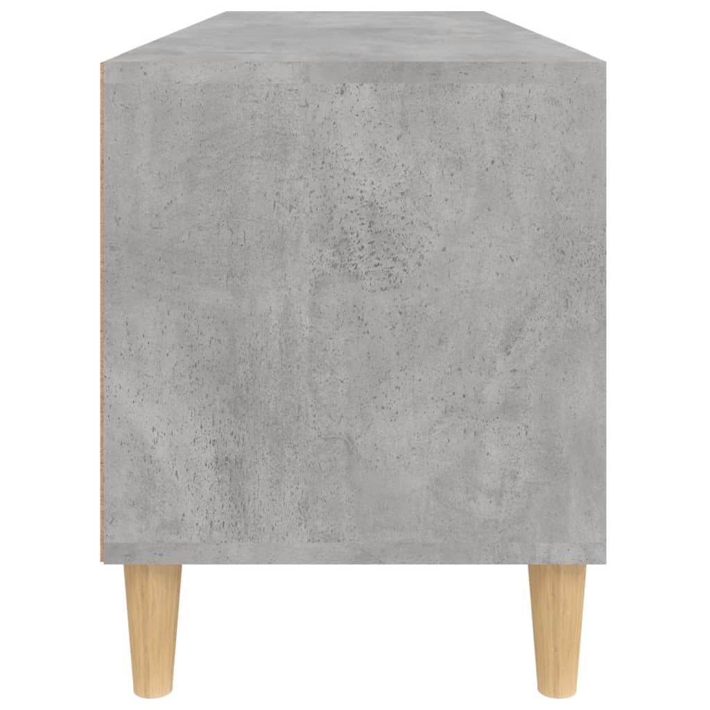 Televizoriaus spintelė, betono pilka, 100x34,5x44,5cm, mediena