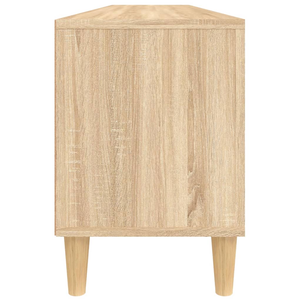 TV cabinet, oak, 150x30x44.5cm, engineered wood
