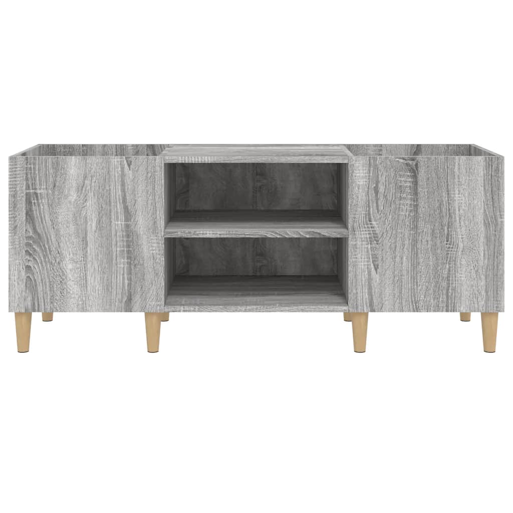 Vinila plašu skapis, pelēks, 121x38x48cm, koks