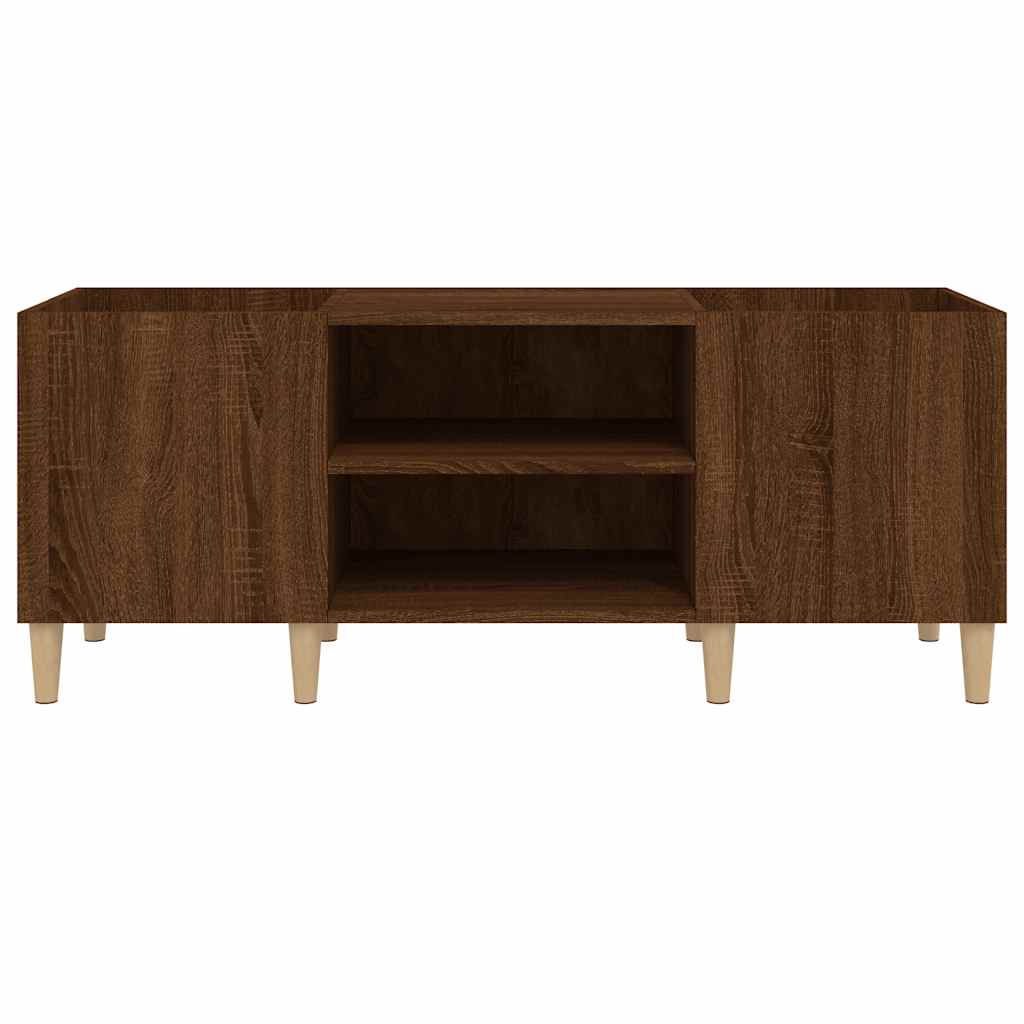Vinila plašu skapītis, brūns, 121x38x48cm, koks