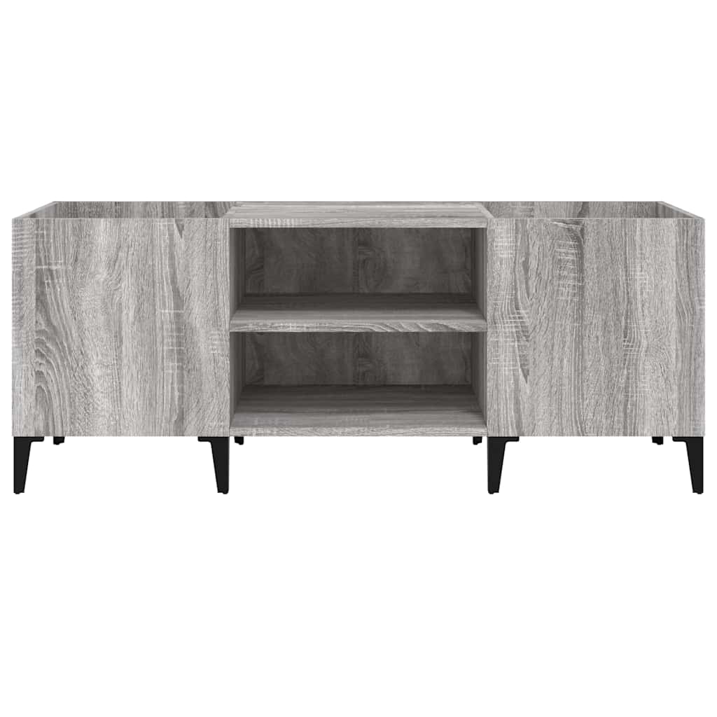 Vinila plašu skapītis, pelēks, 121x38x48cm, koks
