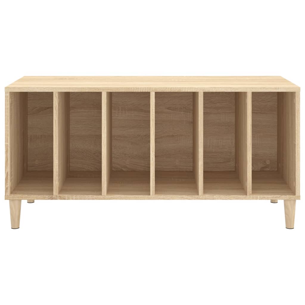 Vinyl record cabinet, oak, 100x38x48cm, wood