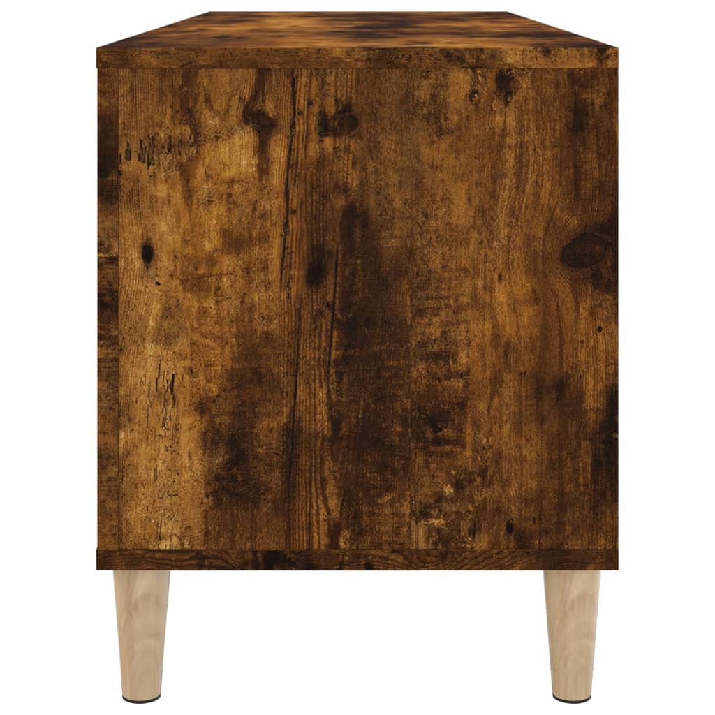 Vinila plašu skapītis, dūmu krāsa, 100x38x48cm, koks