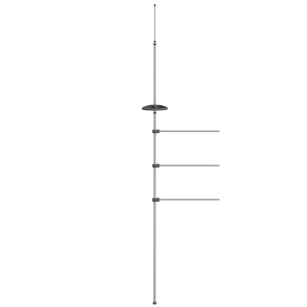 Towel rack, 47x280cm, aluminum