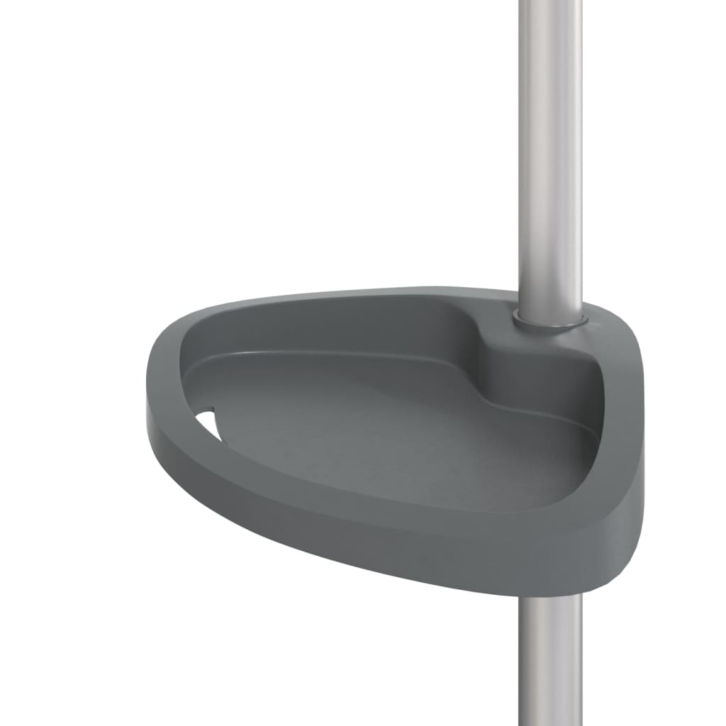 Towel rack, 47x280cm, aluminum