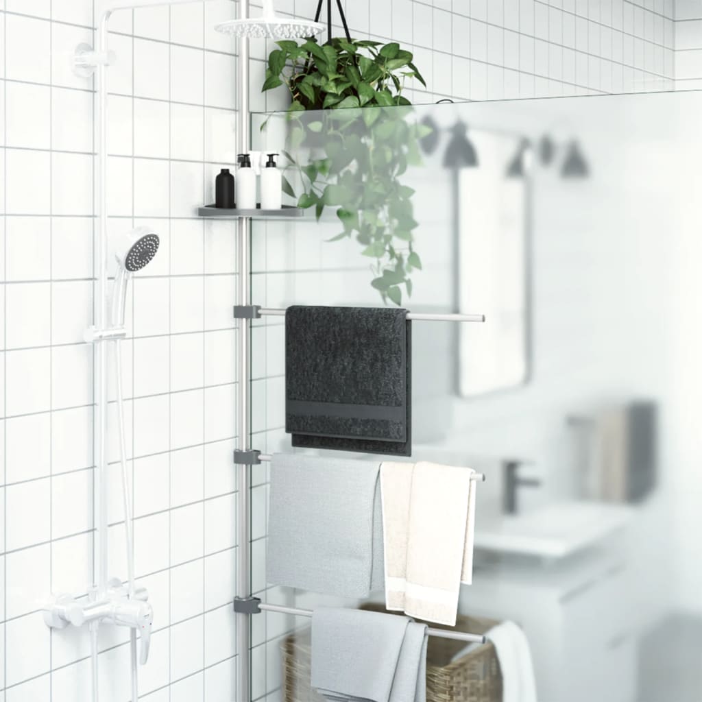 Towel rack, 47x280cm, aluminum