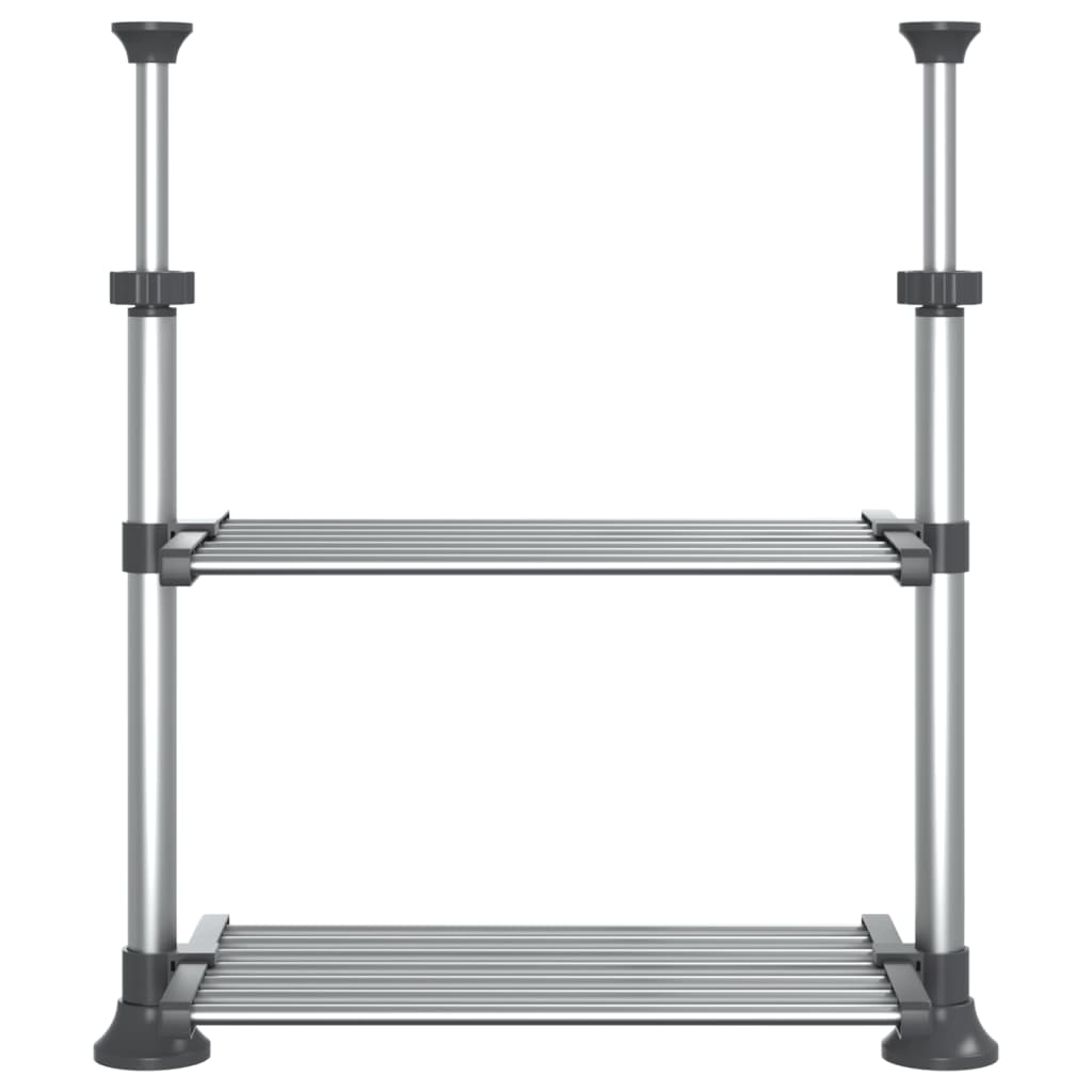 Virtuvės lentyna, 50x25x(50–70)cm, aliuminis
