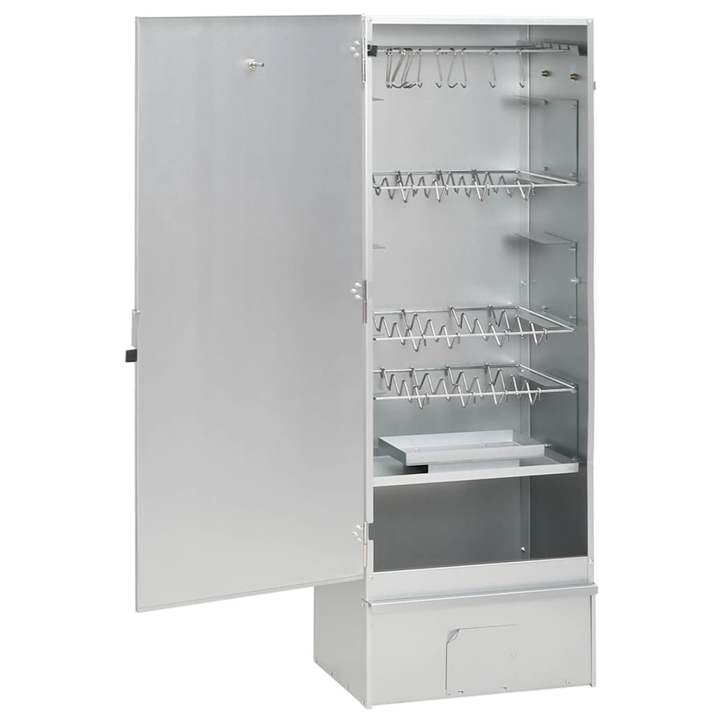 Oven-smoker with wood chips, 44.5x29x110cm, steel
