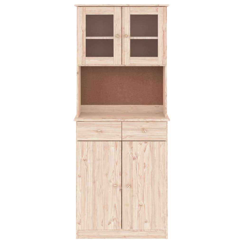 Chest of drawers ALTA, 77x35x188cm, solid pine wood